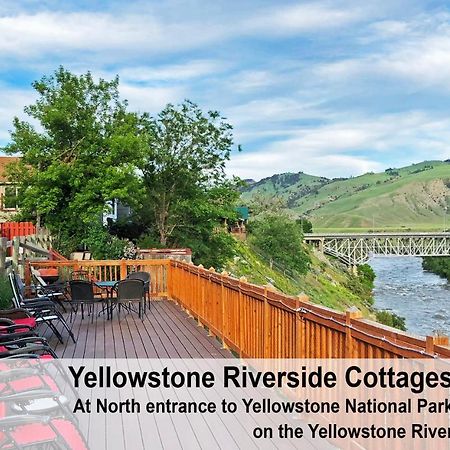 Yellowstone Riverside Cottages Gardiner Dış mekan fotoğraf